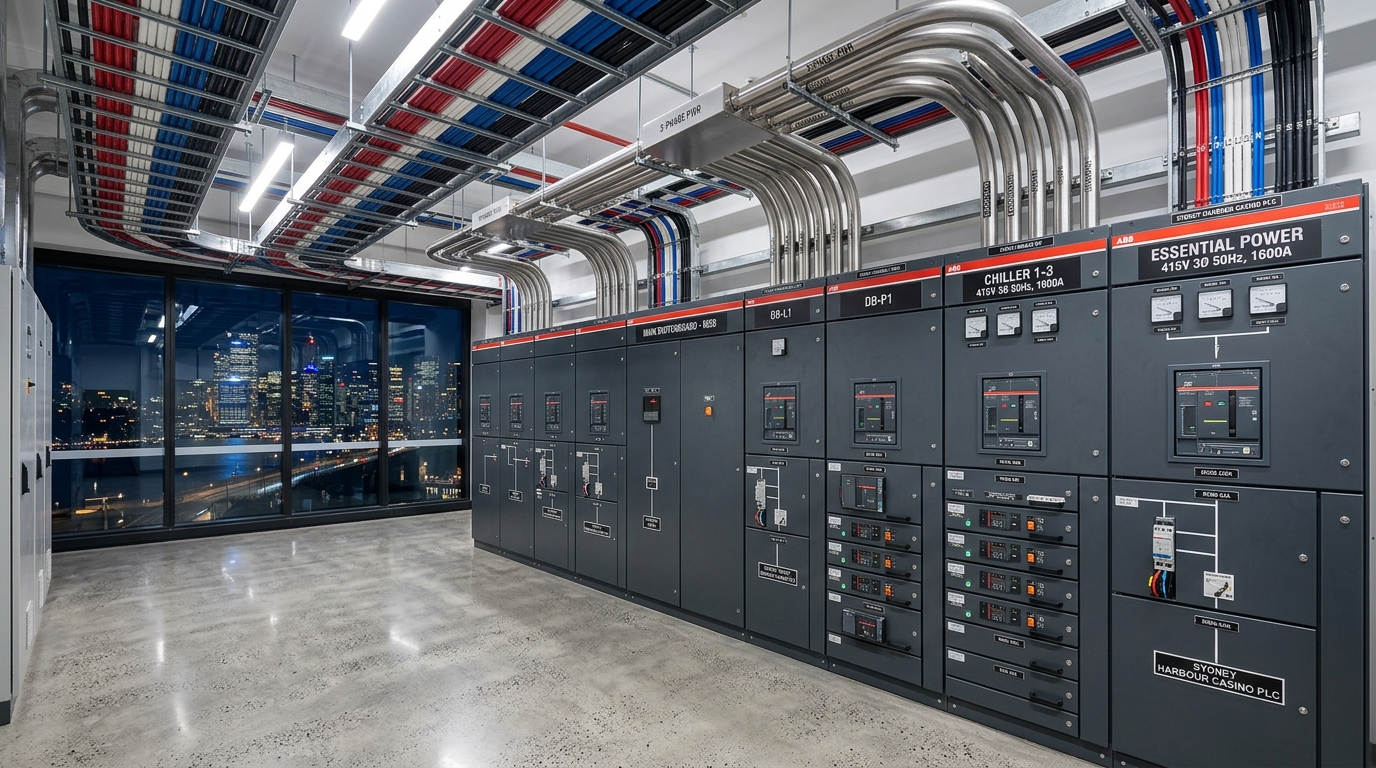 Commercial 3-Phase power facility